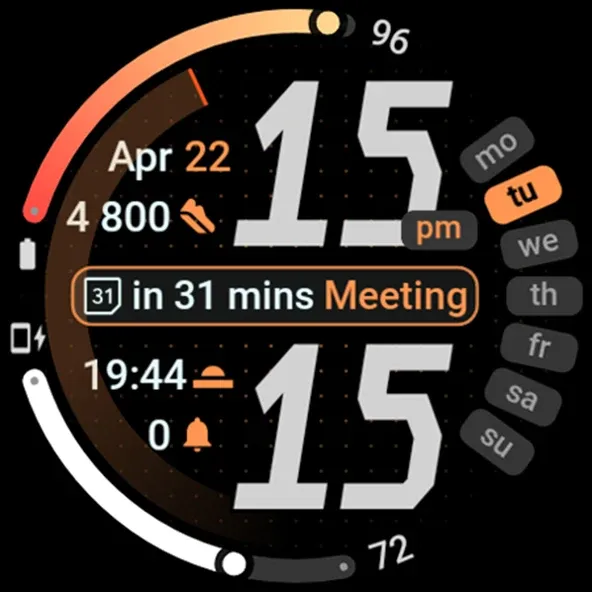 Stealth Watch Face screenshot 10