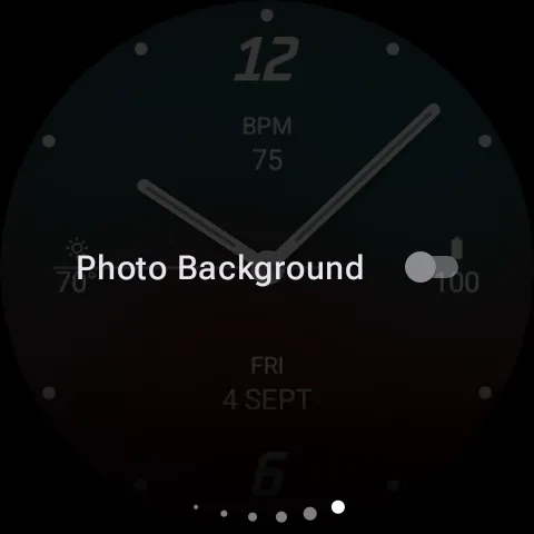 Blue Analogue Watch Face screenshot 12