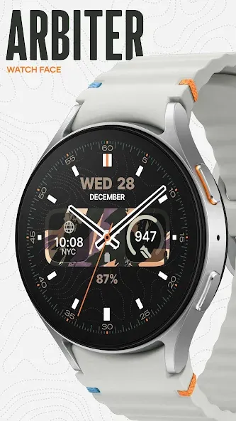 Arbiter Analog Watch Face screenshot 7