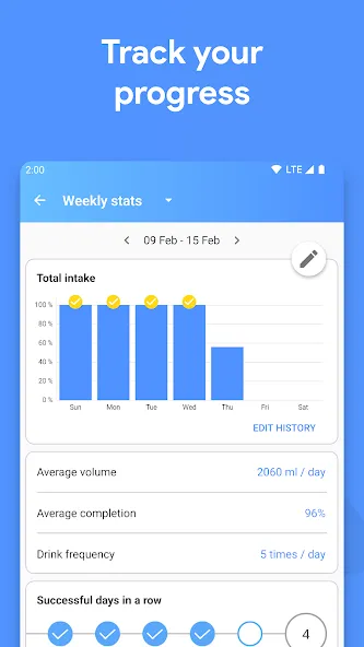 Drink Water Reminder & Tracker screenshot 6