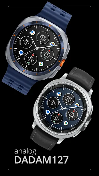 DADAM127: Analog Watch Face screenshot 1