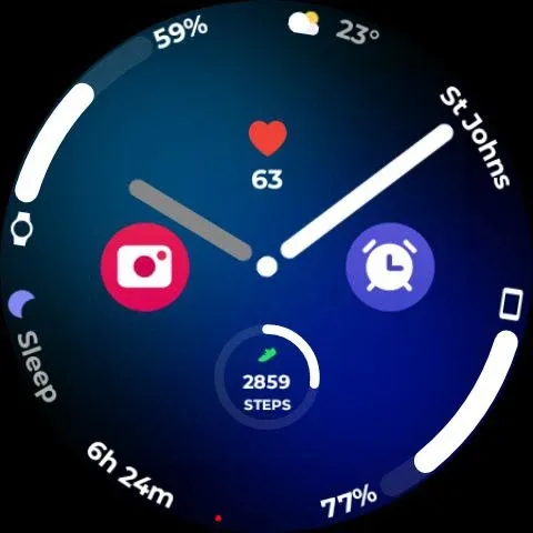 Night ver 76 - watch face screenshot 21