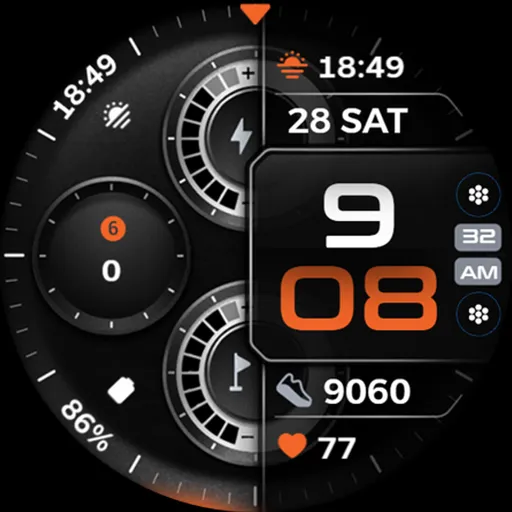 OMG 443 - Digital Watch Face screenshot 30