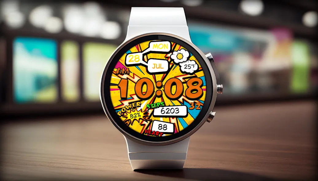 DIGI COMICON CTS43 Watch face screenshot 2