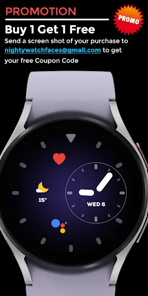 Night 43 - watch face screenshot 5