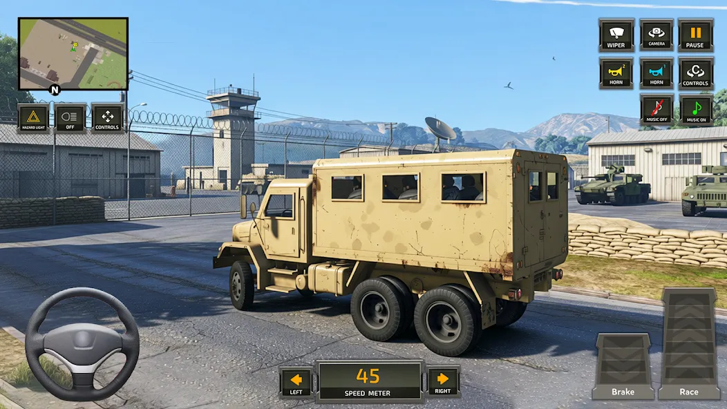Military Truck Cargo Game 3d screenshot 7