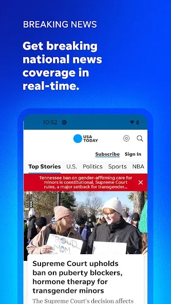 USA TODAY: US & Breaking News screenshot 1