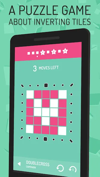 Invert - Tile Flipping Puzzles screenshot 1