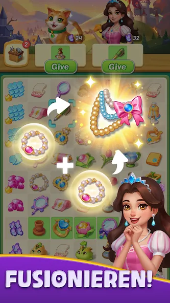 Merge Princess Saga screenshot 3