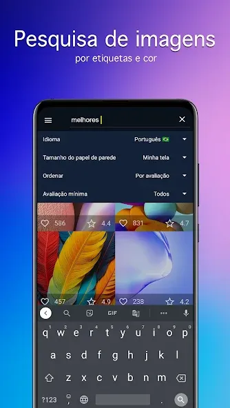 Papéis de parede Samsung 4K screenshot 3