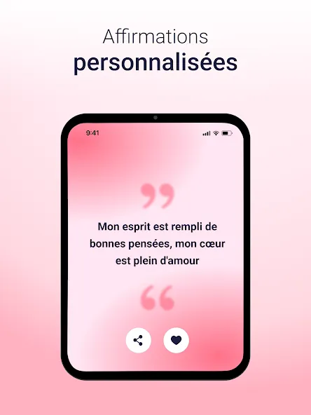 Affirmations - pensee positive screenshot 10