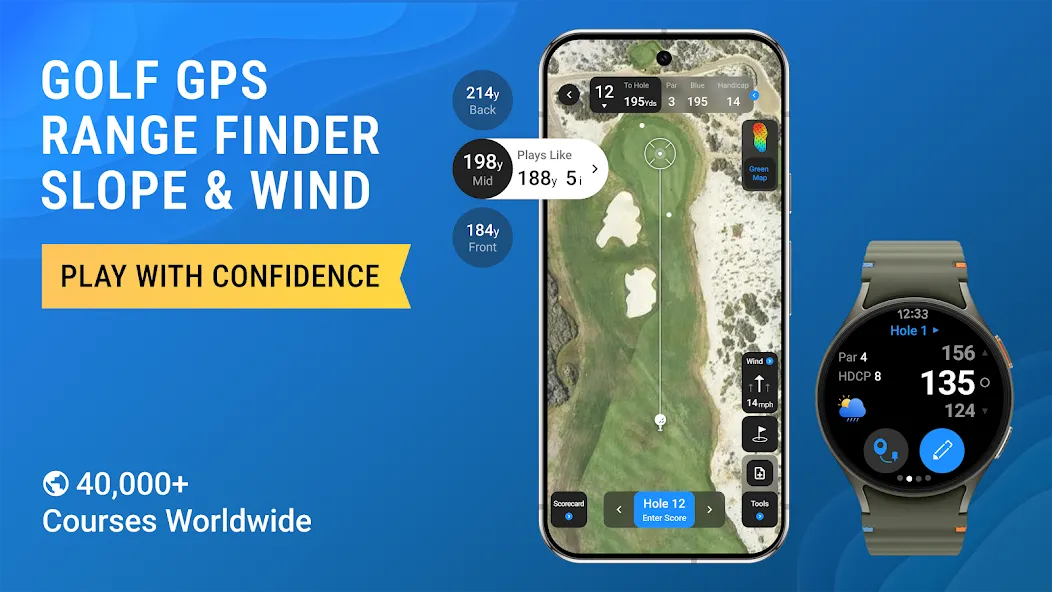 18Birdies Golf GPS Rangefinder screenshot 1