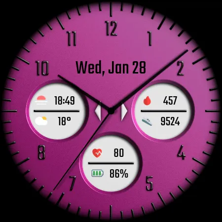 DADAM118: Analog Watch Face screenshot 27