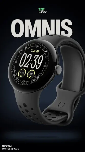 Omnis Digital Watch Face screenshot 5