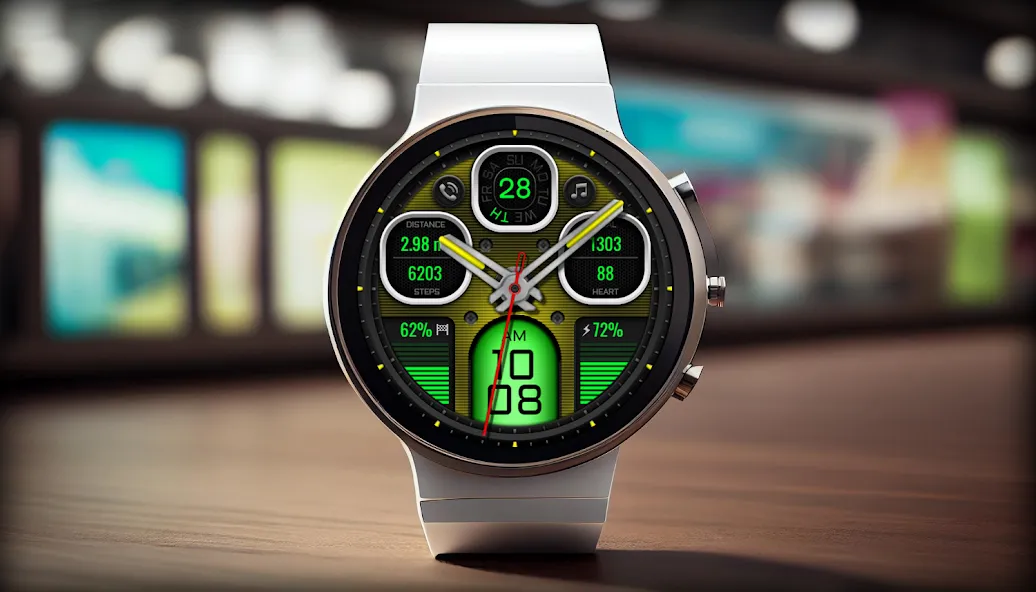 Hybrid TURAKON WS72 Watch face screenshot 2