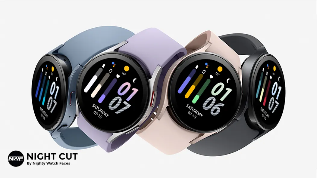 Night cut - watch face screenshot 14