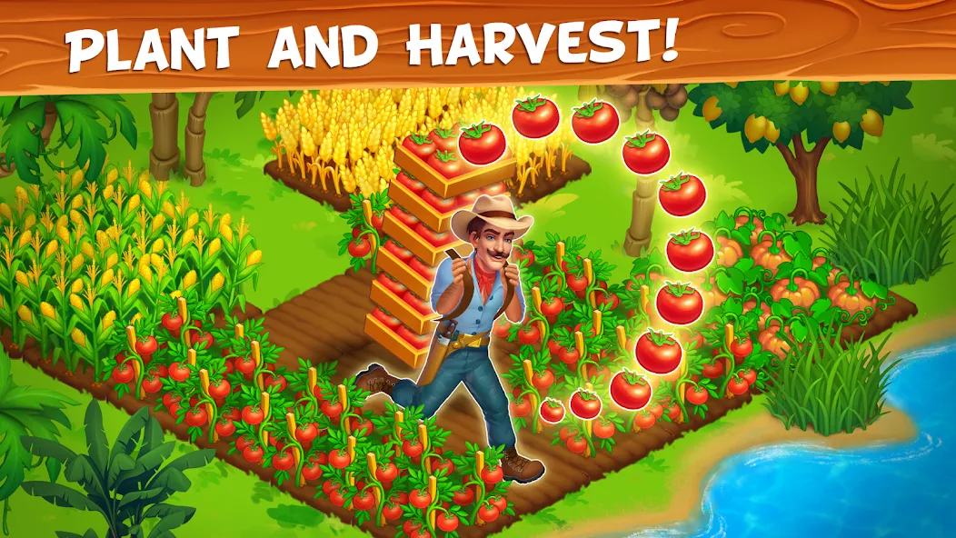 Farm Island - Family Journey screenshot 27