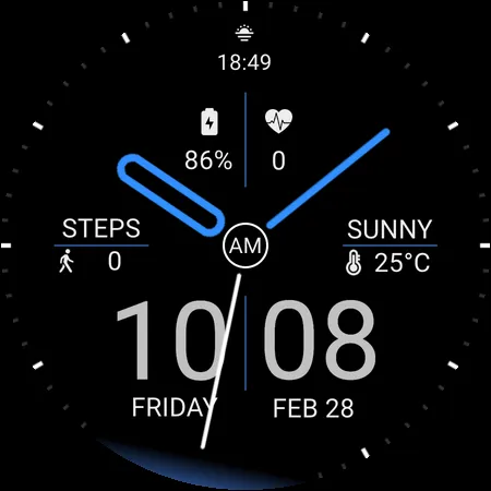 Magical Sweep Watch Face screenshot 9