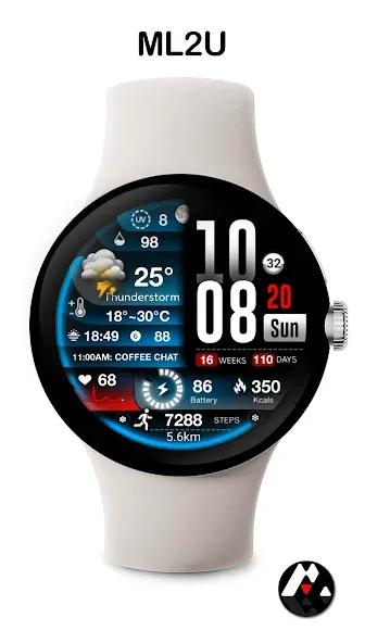 ML2U 239 Watch Face screenshot 8