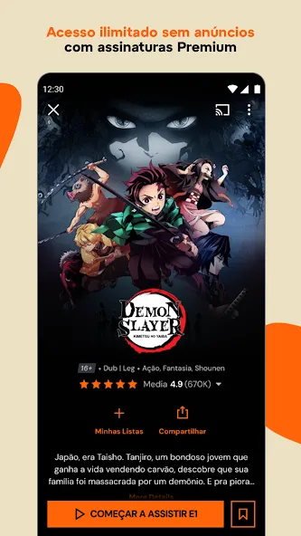 Crunchyroll: Anime Streaming screenshot 3