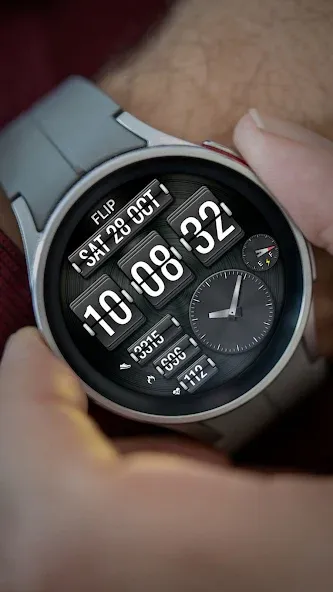 DIGI FLIP URX16 Watch face screenshot 6