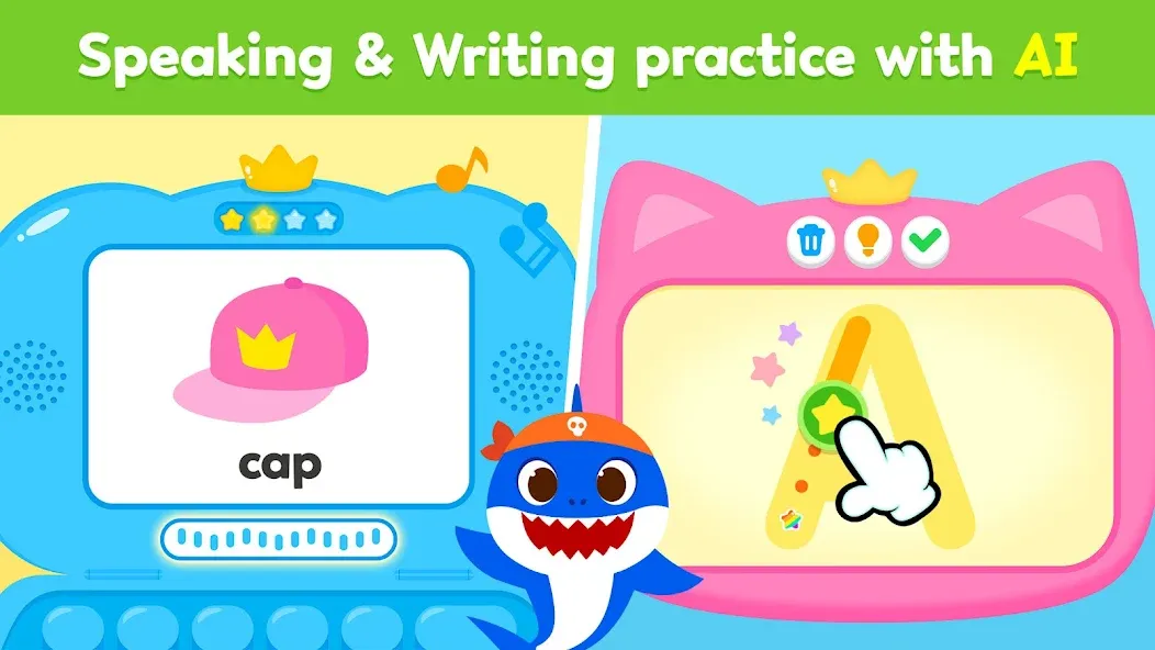 Baby Shark English: ABC Games screenshot 2