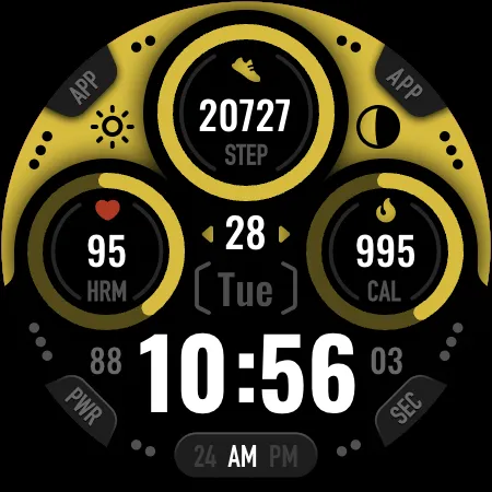 Casual colors: Watch Face screenshot 7