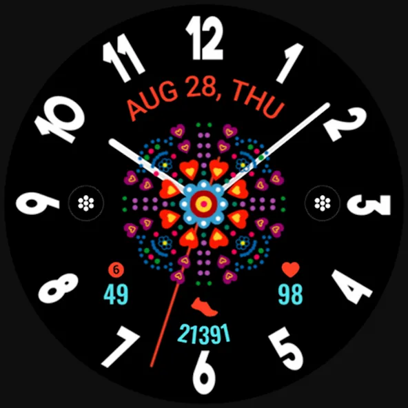 Vibrant Mandala Analog screenshot 41