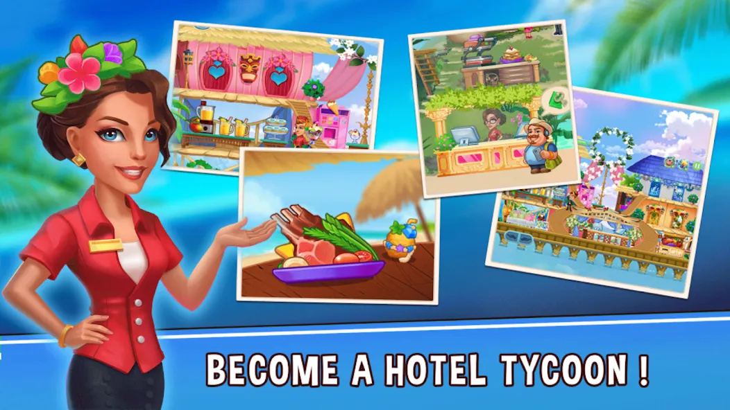 Hotel Empire Fever: 호텔 경영 게임 screenshot 16