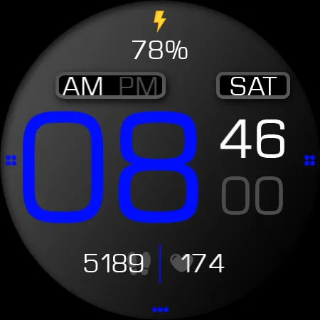 Key064 Digital Watch Face screenshot 25