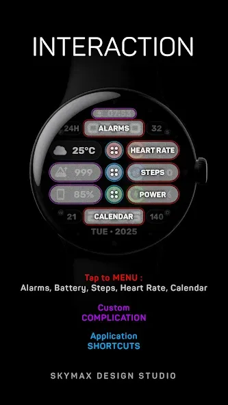 Wyvern Watch Face screenshot 4