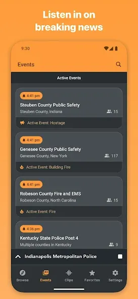 Scanner Radio - Police Scanner screenshot 5