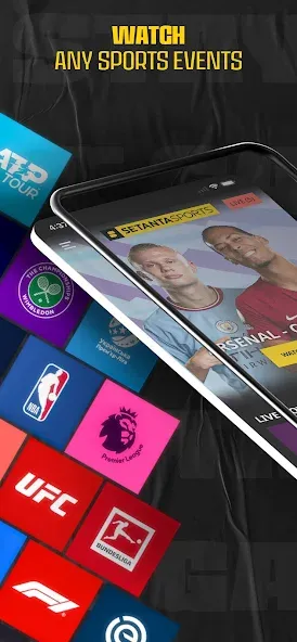 Setanta Sports: Sports TV App screenshot 1