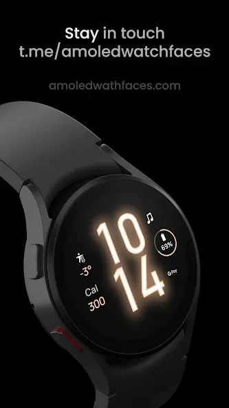 Glow Digital: Watch face screenshot 6