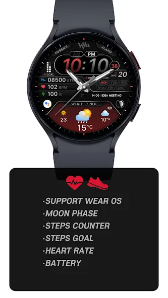 SamWatch AD Hybrid Weather screenshot 2