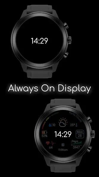 Digital Watchface D14 screenshot 4