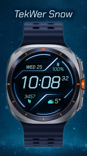 TekWer Snow Watch Face screenshot 5