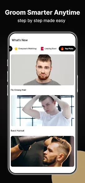 Mens Hairstyles And Haircuts screenshot 6