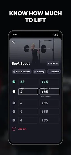 Fitbod: Workout & Gym Planner screenshot 4