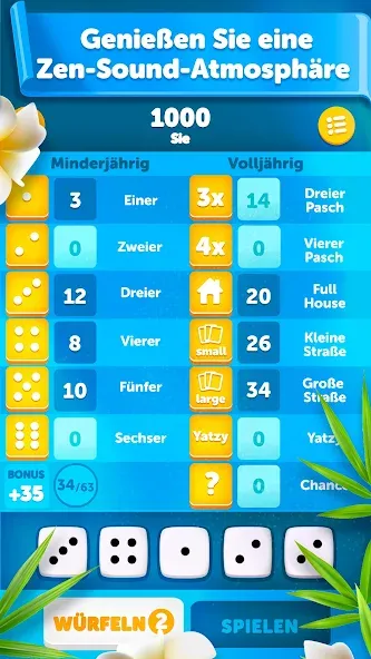 Yatzy Klassisch screenshot 7