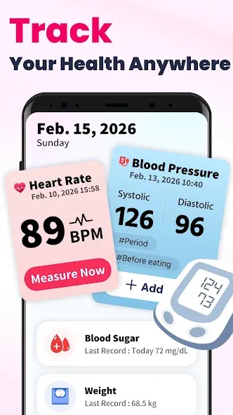 Heart Rate Monitor - Pulse App screenshot 2
