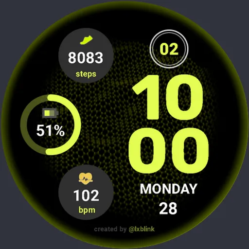 LX Watch face screenshot 1