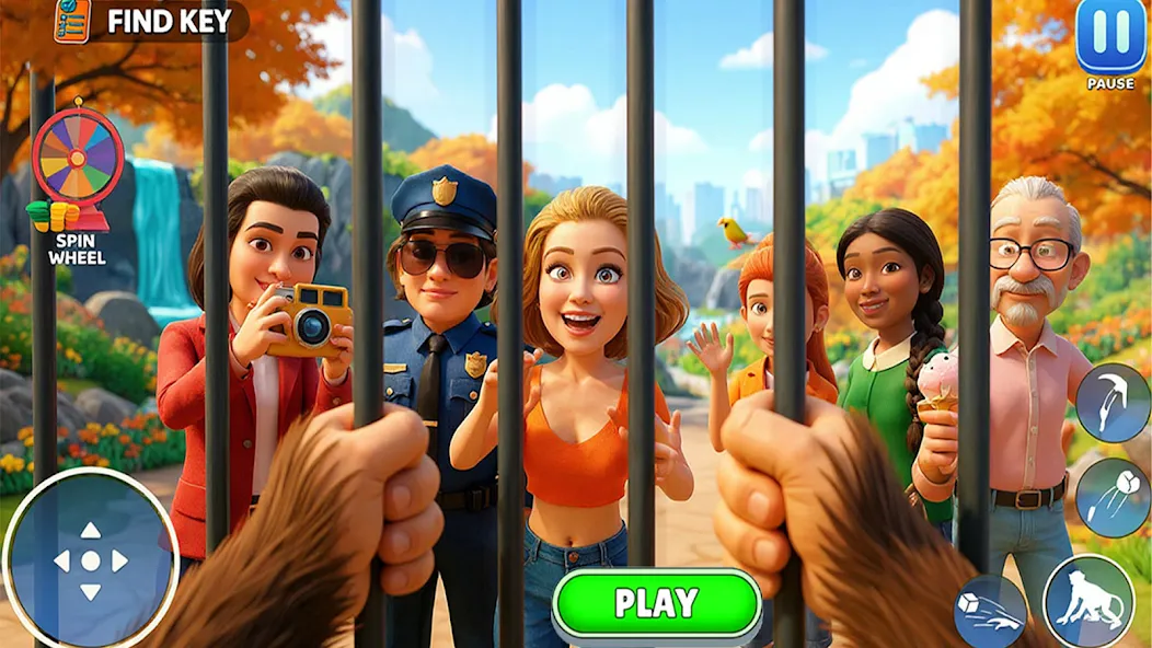 Pranks Monkey Animal Simulator screenshot 5