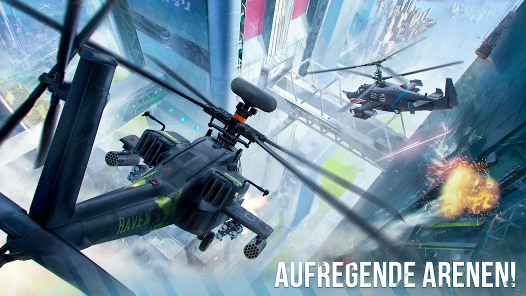 Modern War Choppers: Shooter screenshot 4