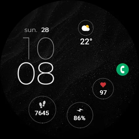 TVV Minimal 3 Watch Face screenshot 10