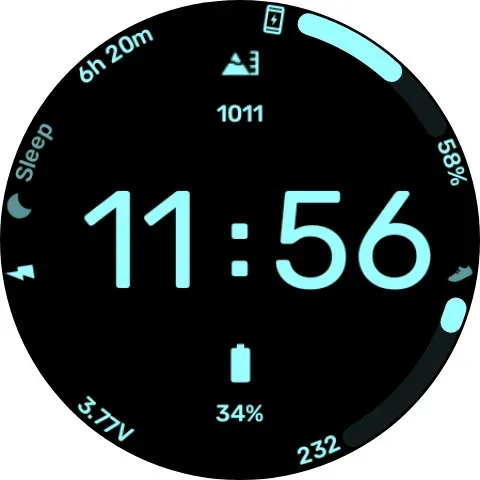 Digital Arc - Watchface screenshot 5