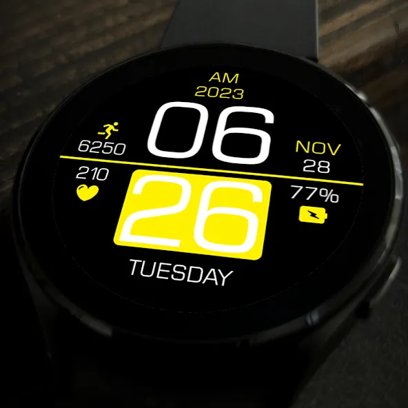 Key108 Digital Watch Face screenshot 5