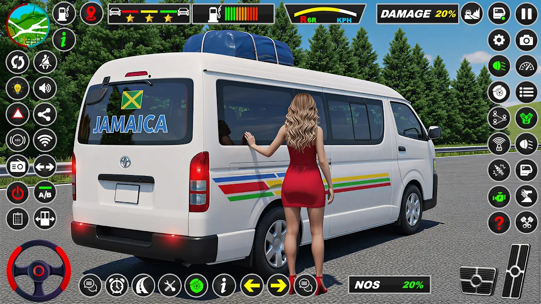 Mini Coach Bus Euro Bus game screenshot 6