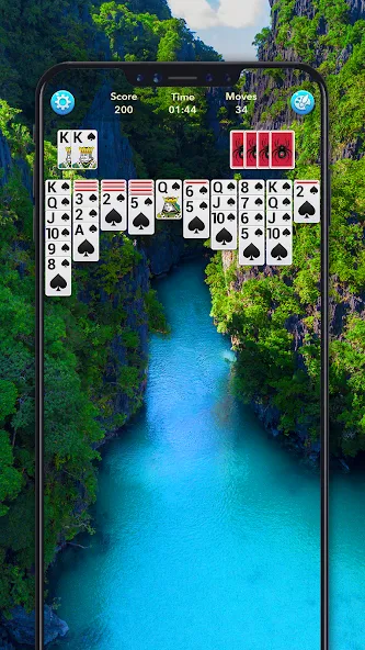 Spider Solitaire: Word Games screenshot 6