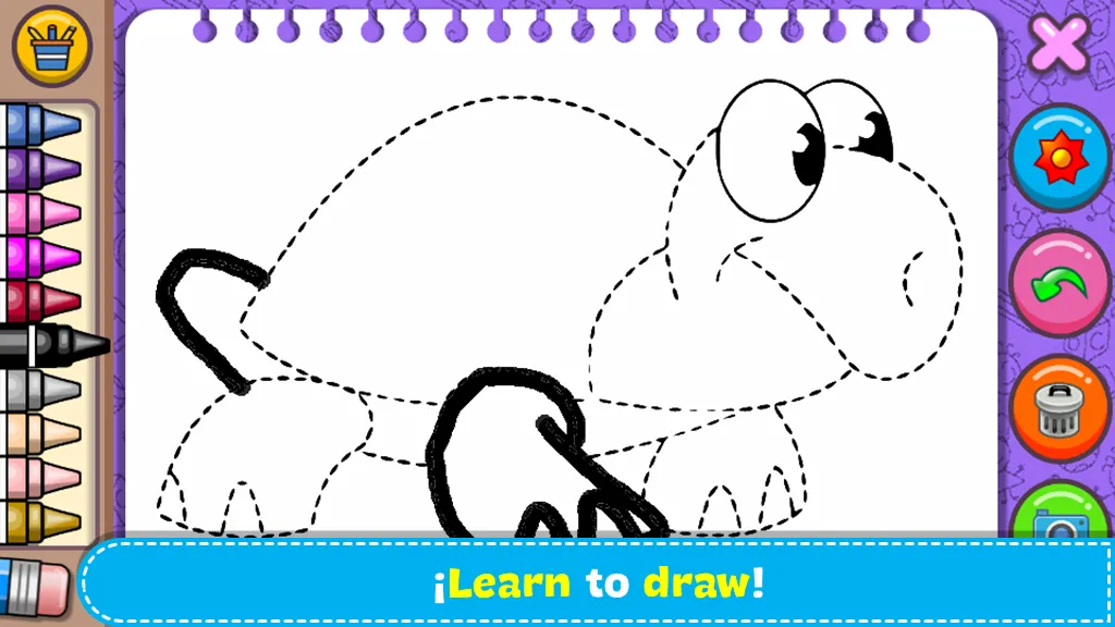 ぬりえと学習 - 動物 - 子供向けのゲーム screenshot 4